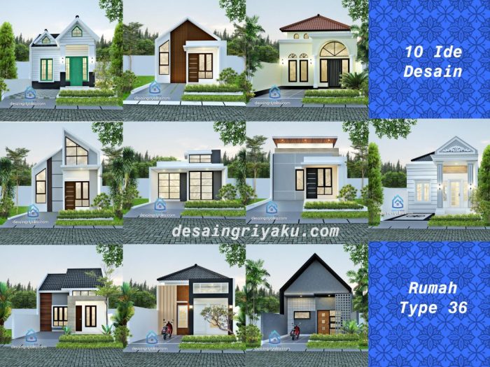 Desain rumah tipe 35