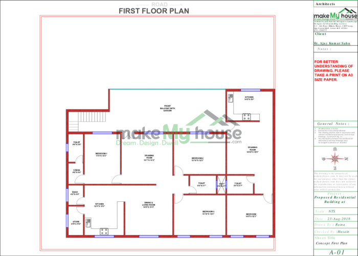 Desain rumah tanah 72 meter