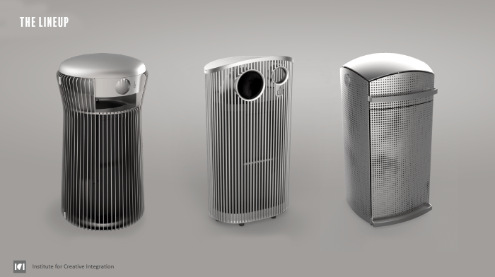 Basket litter competition garbage trash cans redesign tuvie finalists baskets