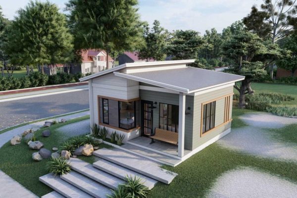 Desain rumah ukuran 6x7 meter