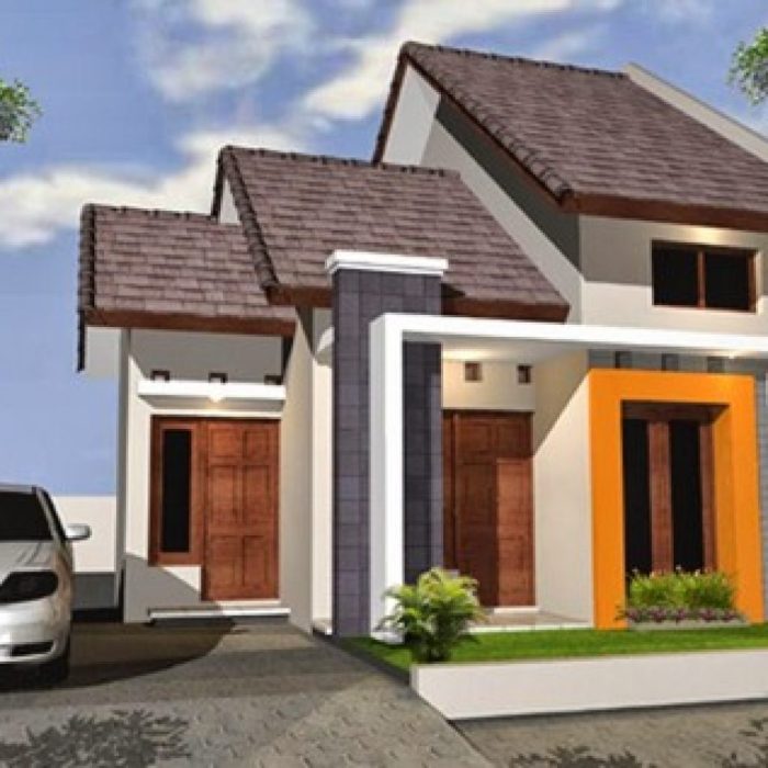 Desain rumah minimalis type 60 1 lantai