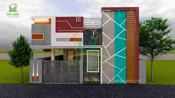 Desain rumah ukuran 5x25