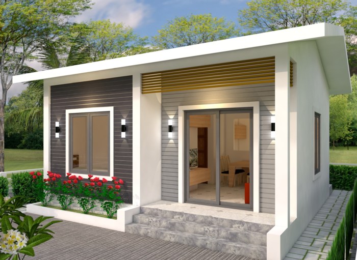 Desain rumah minimalis ukuran 6 x 15