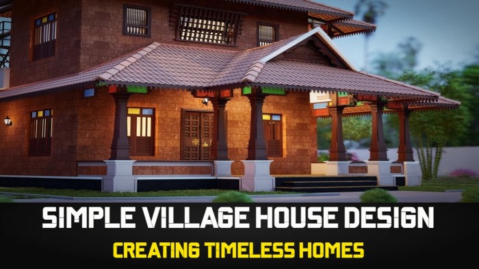 Village house designs pakistani