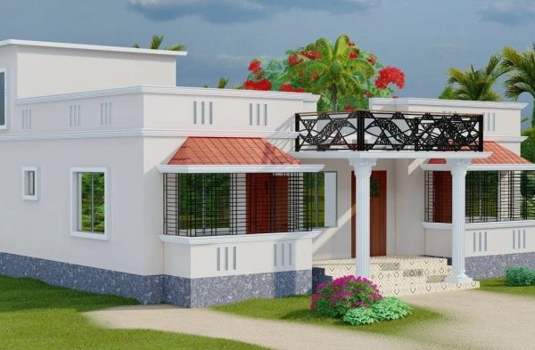 Desain rumah sederhana kampung